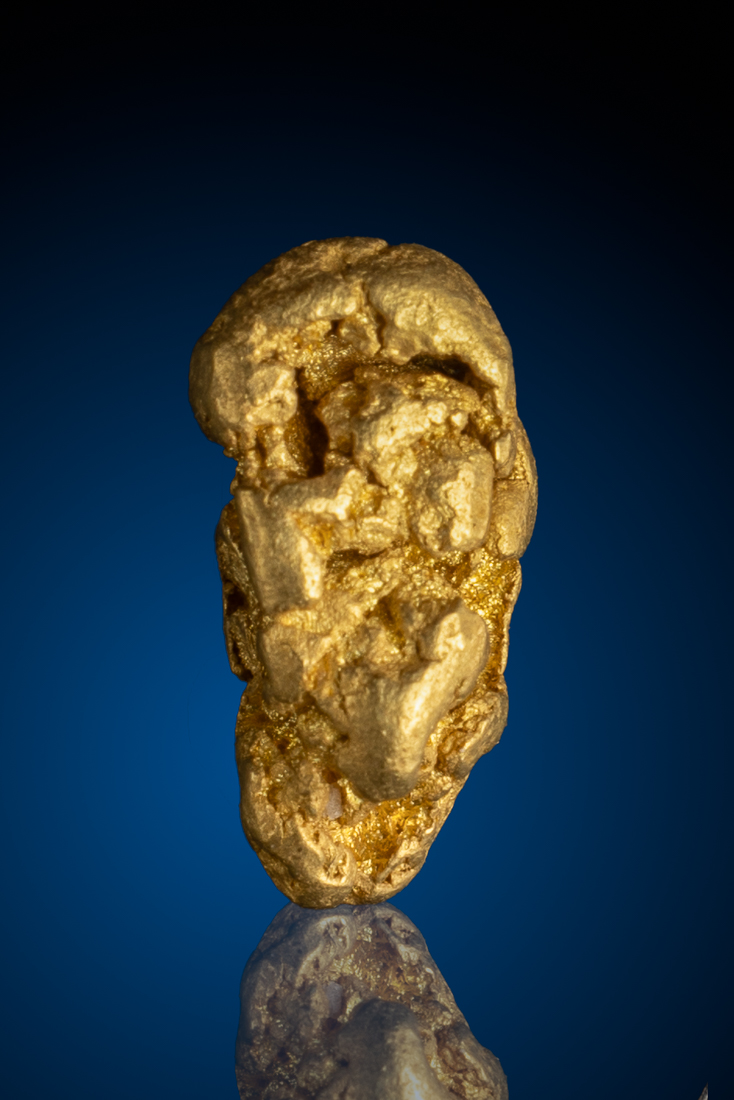 (image for) Fantastic Detailed American River Natural Gold Nugget - 4.37 grams